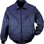Work Jacket Manufacturer - Men's Navy 2-in-1 Winter Waterproof Pilot Style with Breathable Zipper