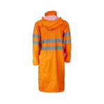 Raincoat Manufacturer - Hot Sale Adult Waterproof Hi Vis PVC Reflective Fabric Breathable and Windproof