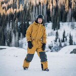 Ski Suit Manufacturer - Unisex Waterproof One Piece Cotton Jacket & Trousers for Adults Winter Sport