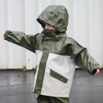 Children's Rain Jacket Manufacturer - Pink Simple Style Waterproof 10