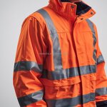 Safety Overall Manufacturer - Flame Resistant Cotton Reflective Jacket with Anti-Static Feature