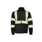 Workwear Hoodie Manufacturer - Customizable High Visibility Waterproof Safety with Reflective Tape