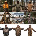 Hunting Jacket Manufacturer - 2024 Custom Orange Camouflage for Men Waterproof Soft Shell Clothing for Winter
