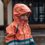 Kids Rainwear Manufacturer - 2024 Customized PU Stand Collar Outdoor Waterproof Overalls Suit Breathable