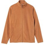 Hooded Jacket Manufacturer - Autumn Winter Unisex High Quality Polar Fleece Quilted Solid Full-Zip Custom Front