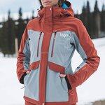 Ski Suit Manufacturer - Custom Logo Men's Warm Waterproof One-Piece Overall Snowboard Pants with Screen Printing