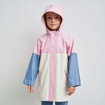 Raincoat Manufacturer - 2024 Casual Print PU for Kids High Quality Waterproof Breathable Stand New Lovely