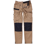 Work Trousers Manufacturer - OEM Men's Safety Cotton and Polyester Cargo Pants with Reflective