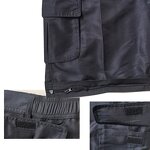 Hiking Pants Manufacturer - Men's Straight Detachable Two-Section Thin Breathable Quick Drying Plus Size