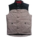 Sleeveless Vest Manufacturer - Men's Winter Crew Neck Thick Fleece Jacket with Zipper Closure Plus Size OEM