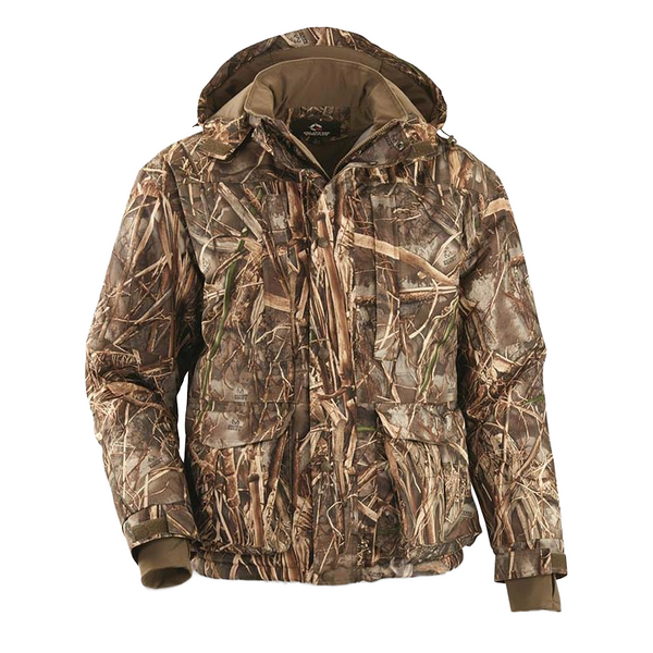 Hunting Jacket Manufacturer - Custom Winter for Duck Waterfowl Polar Fleece Softshell Padded Insulated Camouflage