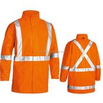 Softshell Jacket Manufacturer - Polyester Orange Hi Vis Breathable Modern Fit Waterproof Fluorescent