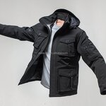 Winter Puffer Jacket Manufacturer - OEM Men's Custom Logo Soft Shell Heated Zipper for Nepal Weather