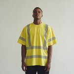 Work Shirts Manufacturer - Men's Polyester High Visibility Mining & Fire Resistant Construction Clothing