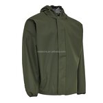 Rain Coat Manufacturer - Adult PU 100% Polyester Waterproof Purple Outdoor Men Workwear for Heavy Duty