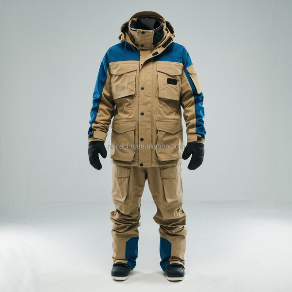 Ski Suit Manufacturer - Unisex Waterproof One Piece Cotton Jacket & Trousers for Adults Winter Sport