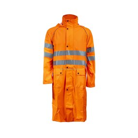 Safety Jacket Manufacturer - Customizable Thermal Reflective High Visibility ANSI Class 1 Orange Softshell