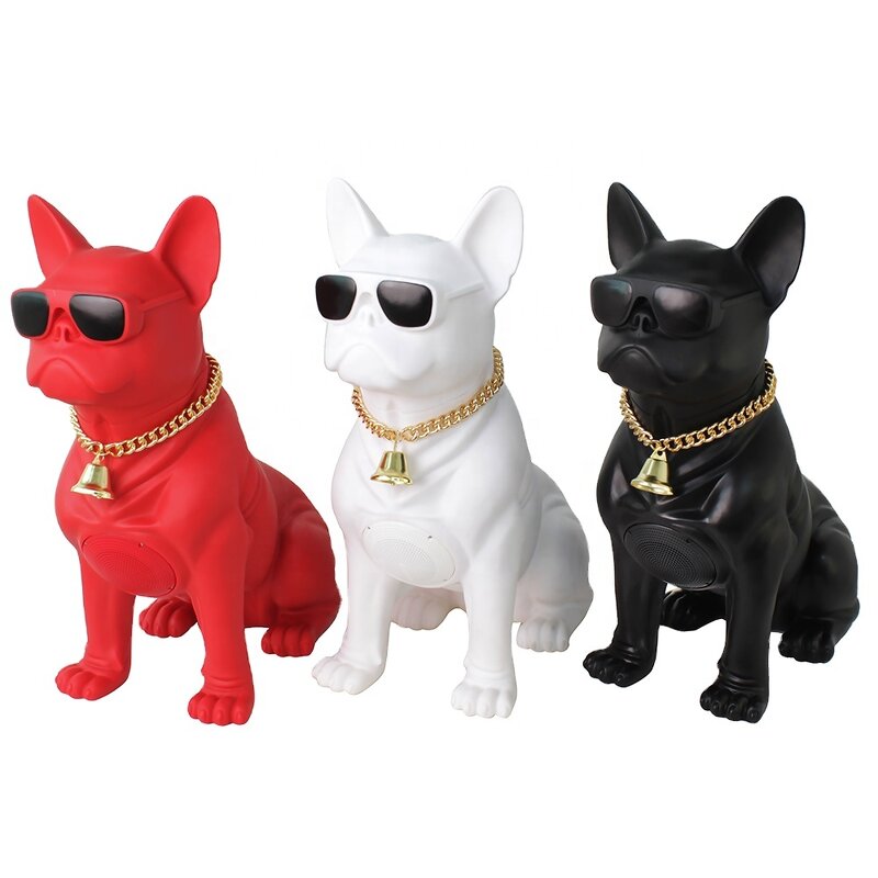 Bluetooth Speaker Manufacturer - French Bulldog Doll with FM Radio Support USB TF Cute Stereo Woofer