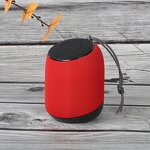 Bluetooth Speaker Manufacturer - Outdoor Portable Mini Fabric with LED Colorful Light 10 Watt 1500mah