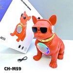 Bluetooth Speaker Manufacturer - RGB Cartoon Dog Design with FM Radio TF Outdoor Party DJ