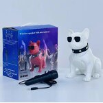 Bluetooth Speaker Manufacturer - Cartoon Dog with Stereo Woofer Bass FM Radio TF USB Active Cute Gift