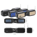 Solar Speaker Manufacturer - Double 2 Inch 10 Watt Dual with USB TF FM Plus BT Speakers