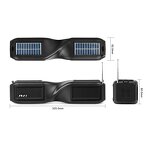 Solar Speaker Manufacturer - Double 2 Inch 10 Watt Dual with USB TF FM Plus BT Speakers