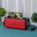 Solar Speaker Manufacturer - Shoulder Strap Solar Panels with Outdoor Subwoofer FM Radio