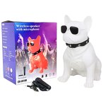 Bluetooth Speaker Manufacturer - Bull Dog Speakers Mini with TF USB Plastic Dog Stereo Woofer Creative