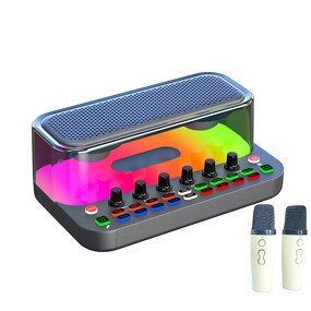 Bluetooth Speaker Manufacturer - Dual 3 Inch Horn 10 Watt with AUX TF Cards USB for Karaoke