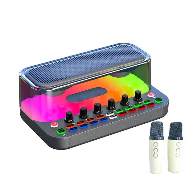 Bluetooth Speaker Manufacturer - Dual 3 Inch Horn 10 Watt with AUX TF Cards USB for Karaoke