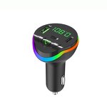FM Transmitter Manufacturer - Portable Wireless with MP3 Players Support TF USB Type-C USB Fast Cigarette Lighter