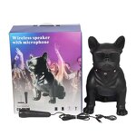 Bluetooth Speaker Manufacturer - Bull Dog Speakers Mini with TF USB Plastic Dog Stereo Woofer Creative