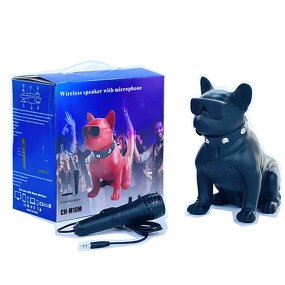 Bluetooth Speaker Manufacturer - Cartoon Dog with Stereo Woofer Bass FM Radio TF USB Active Cute Gift