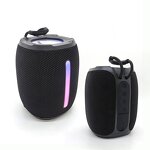 Bluetooth Speaker Manufacturer - Portable Mini Waterproof Fabric with RGB LED for Outdoor