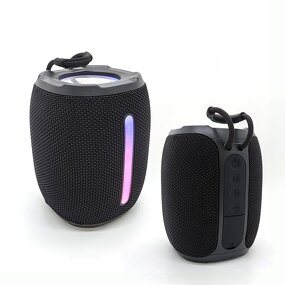 Bluetooth Speaker Manufacturer - Portable Mini Waterproof Fabric with RGB LED for Outdoor