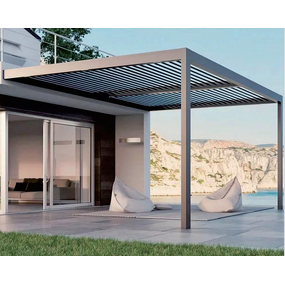 Louvered Pergola Manufacturer - Warranty Mounted Retractable Gazebo Supply Patio Outdoor Custom