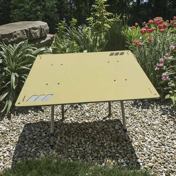 Camping Table Manufacturer - Hot Sale BBQ Aluminum Alloy Foldable Outdoor & Picnic Weather Resistant Lightweight Durable