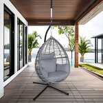 Hammock Hanging Pod Lounge Chairs Manufacturer - Hot Selling Outdoor Furniture Outdoor Patio Garden Swing Egg Chair