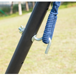 Hammock Bed Manufacturer - Luxury Modern 5-Height Adjustable Steel & Canvas Outdoor Furniture 2-Person for Camping