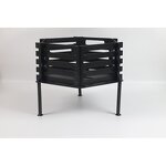 Fire Pit Manufacturer - Steel Plate Desk Rack Campfire Artwork Outdoor Burner Hexagon Bowl