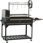 Santa Maria Steel Grill Manufacturer - Brasero Argentine Argentinian Outdoor BBQ Powder Coated Charcoal Parilla for Home Use