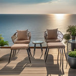 Wicker Chair Manufacturer - Modern Style Steel Comfortable Outdoor Living Room Hotel Park Bathroom Courtyard Apartment Dining