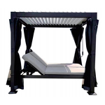 Garden Gazebo Pergola Manufacturer - Factory Supply Outdoor Metal 3x4 4x4 Retractable
