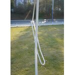 Outdoor Parasol Manufacturer - Heavy Duty 3*3m Single Roof Sunshade 360 Rotation PA Base Aluminum Cantilever Modern Hotels