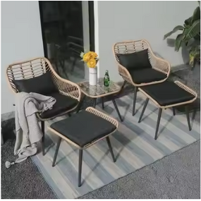 Garden Dining Chair Manufacturer - High Quality Rattan Wicker Back with Waterproof Cushions Modern Design for Living Room Outdoor