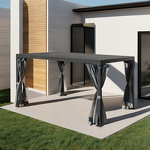 Pergola Manufacturer - Smart Mounted Retractable Warranty Wall Shading Factory 4x4 for Patio