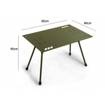 Camping Table Manufacturer - Outdoor Multi-function Aluminum Folding & Beach Lightweight with Carrying Bag