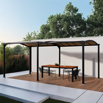 Aluminium Pergola Manufacturer - Automatic Retractable Skylight for Outdoor Per Camper