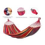Hammock Hanging Chair Manufacturer - Adjustable Modern Outdoor Portable Foldable Steel Frame Nylon Rope Powder Coated Cotton